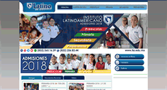 Desktop Screenshot of ila.edu.mx